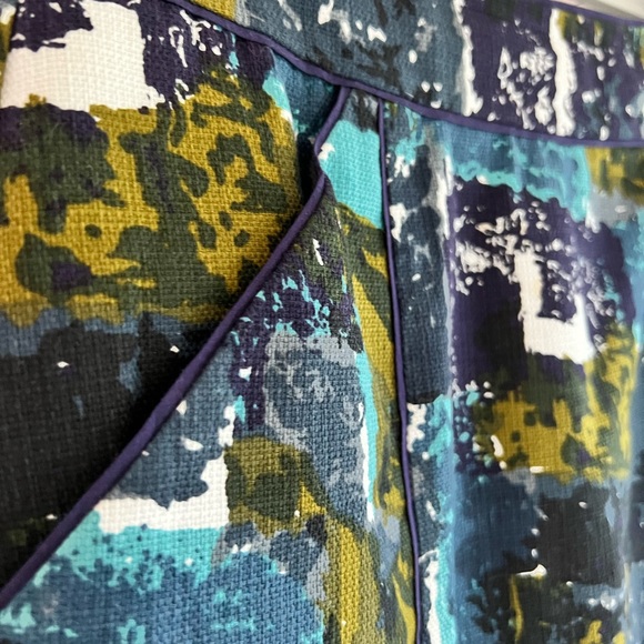 ANTHROPOLOGIE Tabitha Printed Brunch Pencil Skirt, Size 4 - Picture 7 of 12